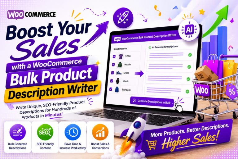 Boost Your Sales with a WooCommerce Bulk Product Description Writer