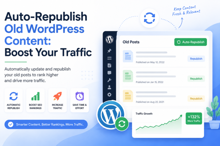 Auto-Republish Old WordPress Content