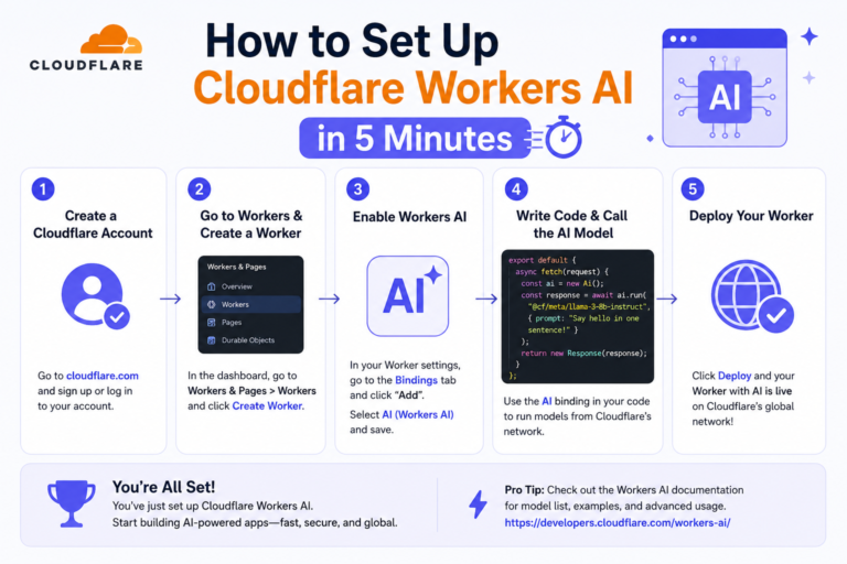 How to Set Up Cloudflare Workers AI in 5 Minutes